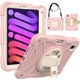 Чехол ARM Cover Apple iPad mini 6 (8.3" экран) противоударный с ремнём и подставкой 360° Pink - изображение 11