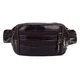 Чоловіча шкіряна сумка на пояс Borsa Leather 1t167m-brown 4691704 - зображення 1