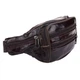 Чоловіча шкіряна сумка на пояс Borsa Leather 1t167m-brown 4691704 - зображення 2