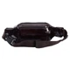Чоловіча шкіряна сумка на пояс Borsa Leather 1t167m-brown 4691704 - зображення 3