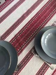 Скатерть льняная Украинский орнамент прямоугольная 120х145 см Красный (40021-p1) - изображение 6