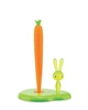 Тримач для паперових рушників Alessi Bunny&Carrot Green 16х20,2х29,4 см (SG42GREEN) - зображення 1