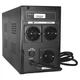 Источник бесперебойного питания Ritar RTM1000 (600W) Proxima-L, LED, AVR, 3st, 3xSCHUKO socket, 2x12V7Ah, metal Case (350х120х19 1000 ВА / 600 Вт / 7 - изображение 2