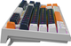 Клавиатура механическая проводная GamePro MK180W Hot-Swap Red Swich TKL RGB White - изображение 5