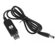 Кабель для роутера от повербанка з преобразователем на 12V, USB-DC 2.1x5.5mm - изображение 2