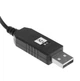 Кабель для роутера от повербанка з преобразователем на 12V, USB-DC 2.1x5.5mm - изображение 3