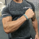 Футболка компрессионная мужская Gym Generation 2XL Muscular Giants серый - изображение 2