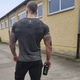Футболка компрессионная мужская Gym Generation 2XL Muscular Giants серый - изображение 9