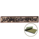 Набір шевронів 4 шт. на липучці ЗСУ напис Озброєні Сили України піксель 2х12 см, вишитий патч нашивка - зображення 3