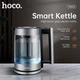 Электрочайник HOCO Kitchen high boron glass electric kettle HA01A |1.8L| - изображение 8