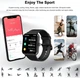 Смарт-годинник з Українським меню та додатком Blackview R50 Bluetooth 5.3, 1,85TFT, алюміній, Call Burgundy/БОРДОВИЙ (R50Bur) - изображение 5
