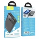 Power bank Hoco J102 10000 mAh зі швидкою зарядкою та дисплеєм повербанк Black - зображення 4