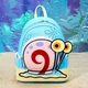 Рюкзак Loungefly SpongeBob SquarePants 20th Anniversary Gary 25см - изображение 2