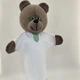 Мягкая игрушка рукавичка мишка коричневый 33 см М062 - изображение 2