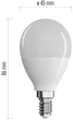 Лампа світлодіодна Emos Lighting 7.3W 2700K 220-240V E14 Теплий білий (8592920076354) - зображення 5