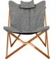 Крісло розкладне Bo-Camp Bloomsbury L Grey (1200370) (DAS302726) - зображення 2