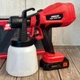 Краскопульт аккумуляторный 21V/2Ah, 600W, 800мл, краскораспылитель портативный, 2 аккумулятора (K-03) - изображение 2