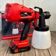 Краскопульт аккумуляторный 21V/2Ah, 600W, 800мл, краскораспылитель портативный, 2 аккумулятора (K-03) - изображение 7