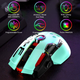 Беспроводная игровая мышь UrChoiceLtd X6 PRO, ультралегкая, сенсор Pixart PAW3325, до 12000 DPI, 2,4G/USB-C, 6 программируемых кнопок, аккумулятор 1000 мАч, для ПК/MAC/PS4/XBOX (зеленый) - изображение 2