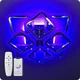 Люстра светодиодная 517 Dlight 3color с пультом 110Вт Хром (01717) - изображение 7