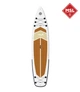 Надувная SUP доска AERO 2.0 Luxury Yacht Board 12.6" (380x82x15см) Brown - изображение 2