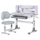 Парта со стулом Evo-kids Grey (BD-22 G) - изображение 1