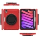 Чехол ARM Cover Apple iPad Mini 7 (8.3" экран) противоударный с кольцом подставкой Red/Black - изображение 4