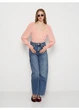 Блуза H&M M Кораловий 25-1048_03 - зображення 2