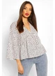 Блуза boohoo 42 Белый HA3329_06 - изображение 1