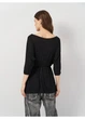 Блуза boohoo 38 Черный HM7153_01 - изображение 3