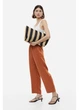 Штани H&M XS Теракотовий 1147899_шнур.пояс на різ - зображення 2