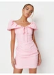 Платье Missguided 36 Розовый DE935703_07 - изображение 3