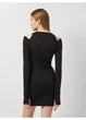 Платье Missguided 36 Черный YCL114572_09 - изображение 3