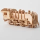 3D дерев'яний конструктор Wooden Art модель Паровоз - зображення 1