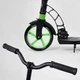 Самокат двухколесный "Best Scooter", с PU колесами, 1 амортизатором. Black and Green (99666) - изображение 5