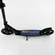 Двухколесный самокат Best Scooter складной, амортизатор, стоп сигнал. Black and blue (105431) - изображение 3
