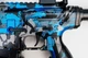Детский игрушечный автомат на орбизах Орбиган M416 Черно-синий стреляет гидрогелевыми пулями Гель бластер аккумуляторный + 500 орбизов - изображение 5