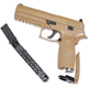 Пістолет пневматичний Sig Sauer P320 Coyote Tan 4,5мм AIR-P320-177-30R-CYT - зображення 8