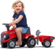 Jezdzik Falk Baby Case IH Ride-On Traktor z przyczepą i akcesoriami Czerwony (3016200023838) - obraz 9