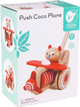 Іграшка-каталка Classic World Push Coco Plane Wooden (6927049015069) - зображення 1