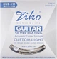Струны Ziko DUS-011 Silver 11-50 Custom Light - изображение 1