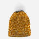 Czapka damska beanie Mr. Gugu & Miss Go Three Wise Monkeys WB21WH 2XL Brązowa (5903845400866) - obraz 1