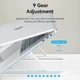 Підставка для ноутбука Vention Laptop X-type Stand ABS White (KDNW0) - зображення 7