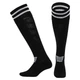 Гетры футбольные мужские Zelart 621 размер 39-44 Black-White - изображение 1