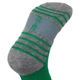 Гетры футбольные детские Zelart 624 размер 28-33 Green-Grey - изображение 5