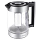 Електрочайник HOCO HA01A Kitchen high boron glass electric kettle 1.8L - зображення 6