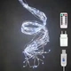 Гирлянда "Конский хвост" с пультом ДУ, 2м, 400 LED, 20 нитей, от USB и сети 220V, 8 режимов, Холодный белый - изображение 1