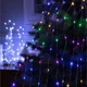Гірлянда "Кінський хвіст" з пультом ДК, 2м, 400 LED, 20 ниток, від USB і мережі 220V, 8 режимів, Мультиколор - зображення 2