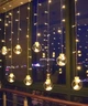 Світлодіодна гірлянда бахрома Кульки в кулях, 10 LED, 2,5х0,8 м, IP44, Теплий білий - зображення 9