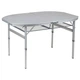Туристический стол Bo-Camp Premium Oval 120x80 cm Grey (1404420) - изображение 1